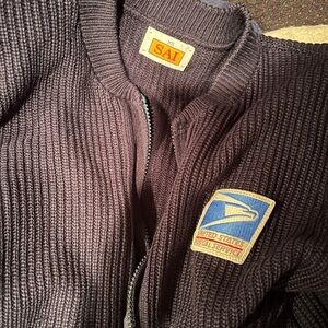 USPS Sweater XS – Postal Uniform Cardigan – Backup Work Gear- CCA/MVS/Carrier
